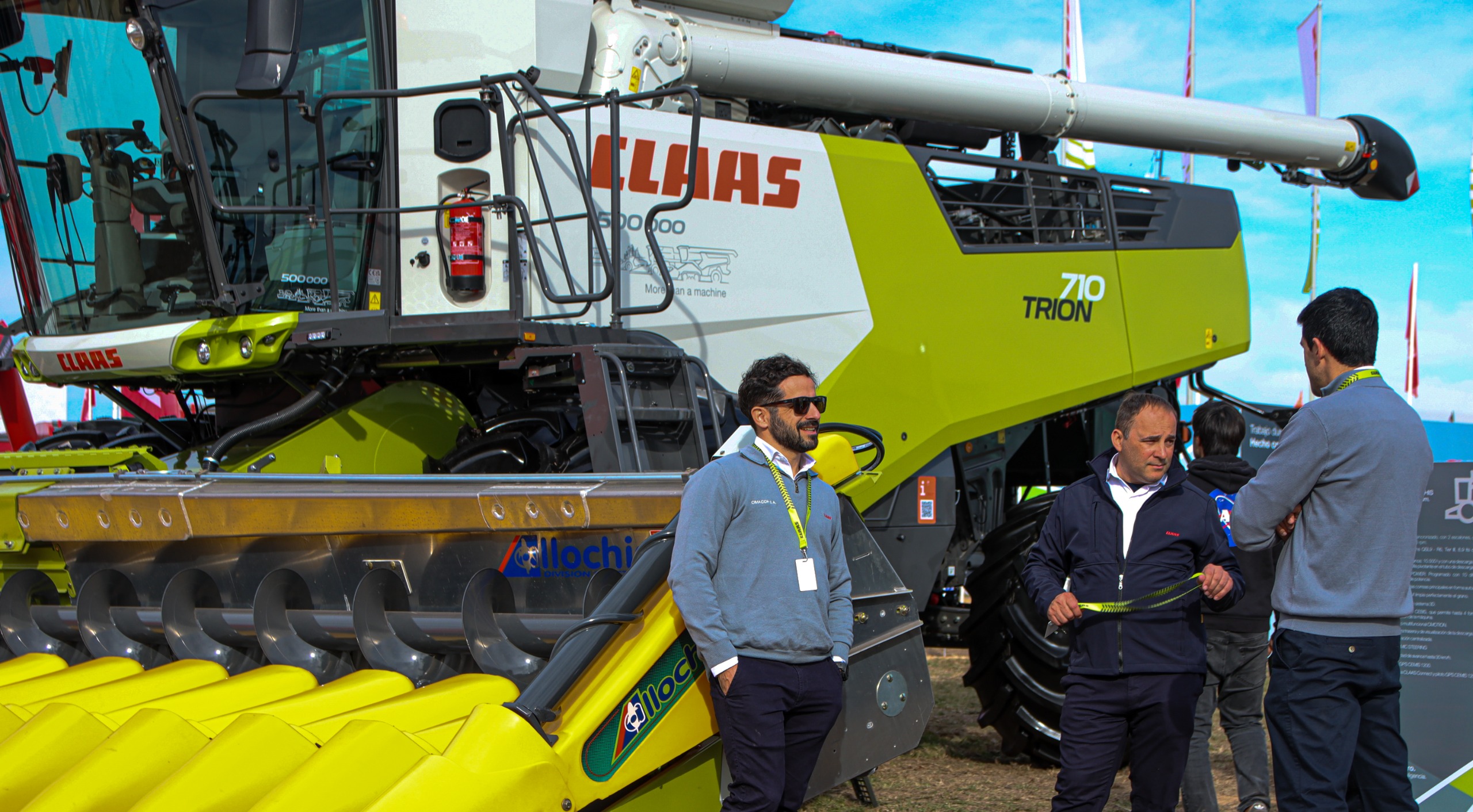 Para Claas, AgroActiva es el puntapié de los negocios